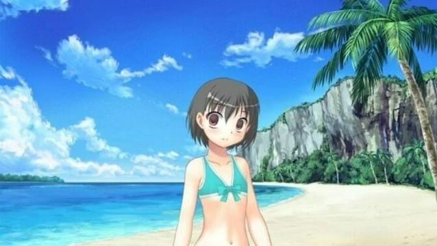 tg动画沙滩变身,男变女tg变身动画第一视角