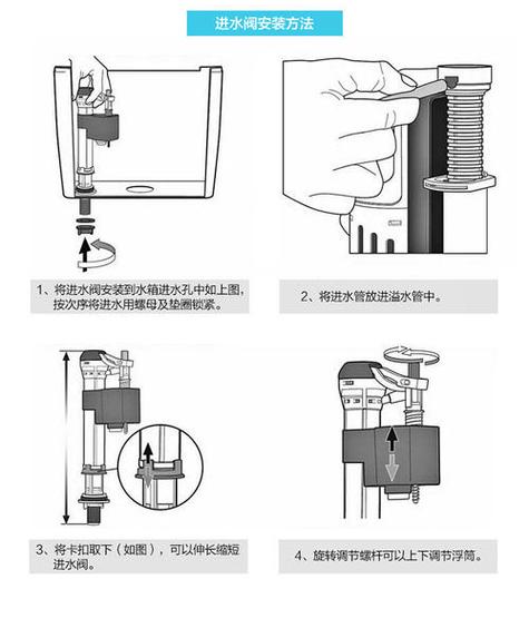 拉杆马桶安装图集:马桶拉杆回弹不上来