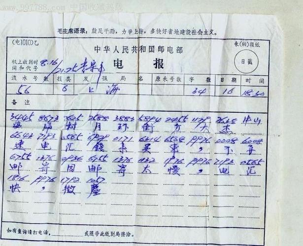 电报翻译表:怎么翻译电报内容