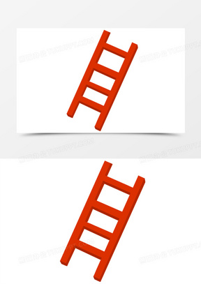 卡通梯子素材，卡通梯子怎么画